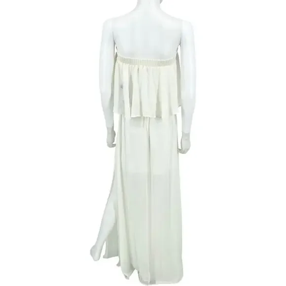 Show Me Your Mumu Hacienda Maxi Dress White NWT Womens Small - Picture 6 of 9